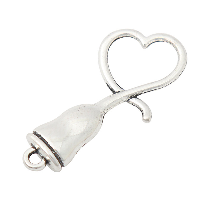 1 couleur argent antique