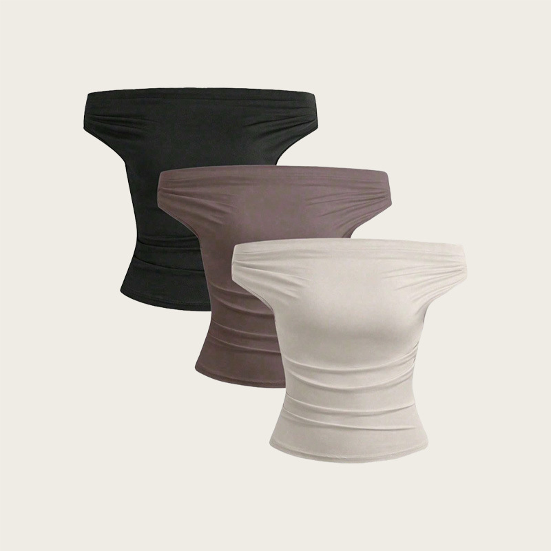 Brown three-piece set