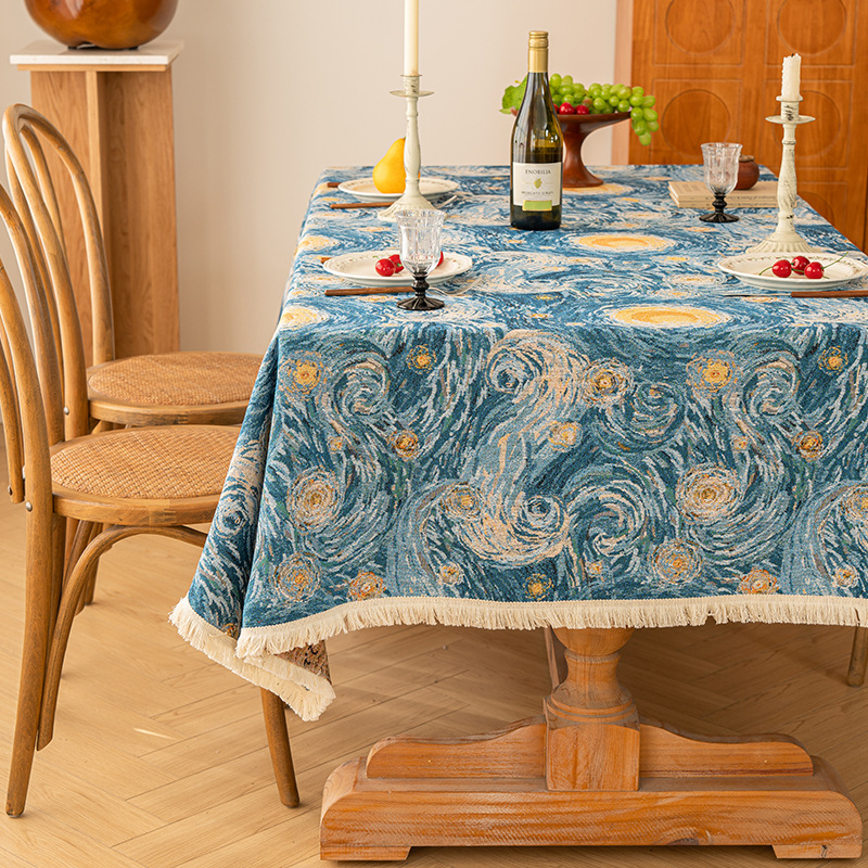 Blue starry sky-tassel