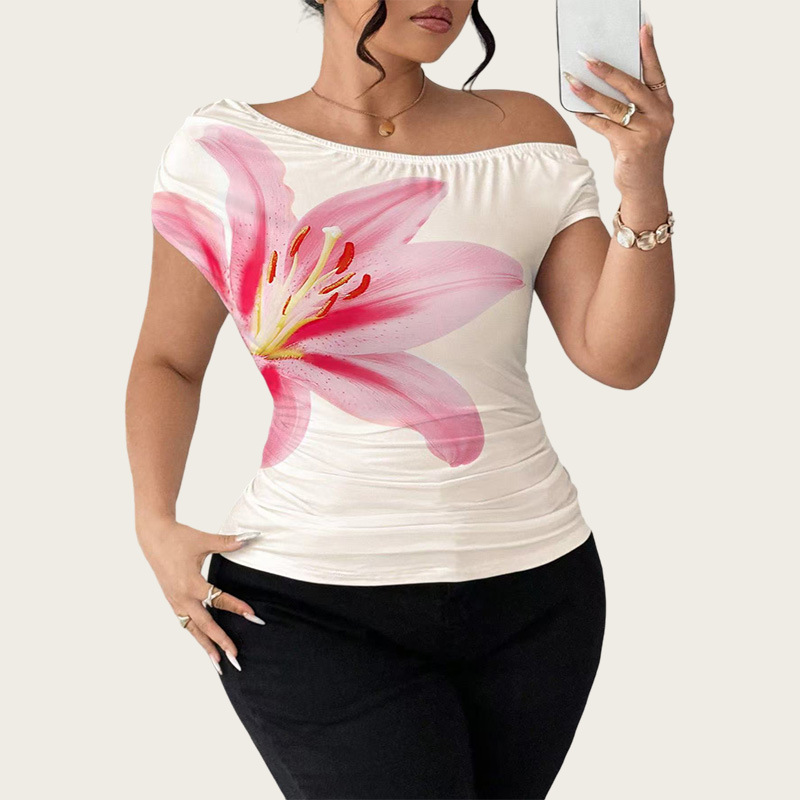 Single large flower piece