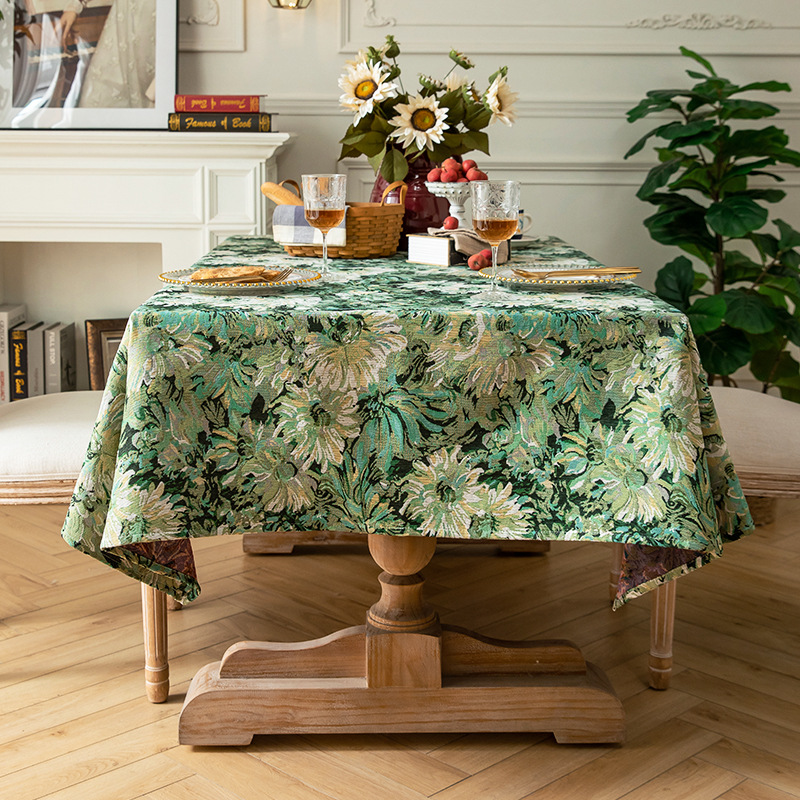 Green monet garden-seamed