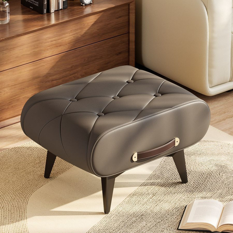 [upgraded portable model] leather surface - gray