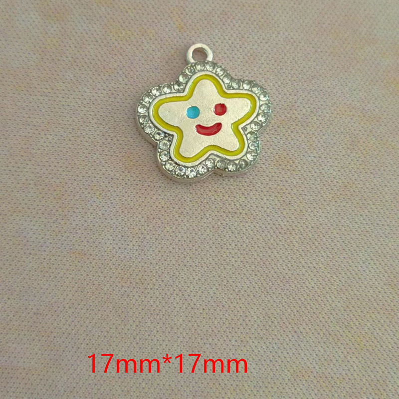 8:Point drill Smiley stars