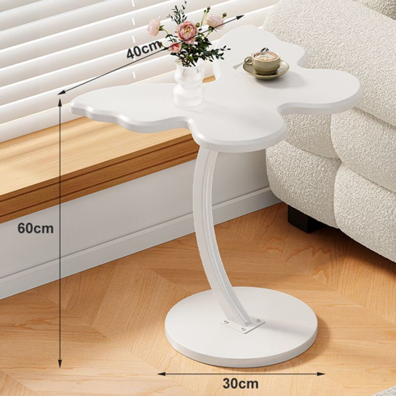 [cream white   frosted white frame]