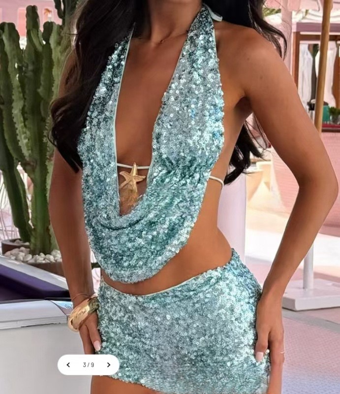 Starfish blue shorts set