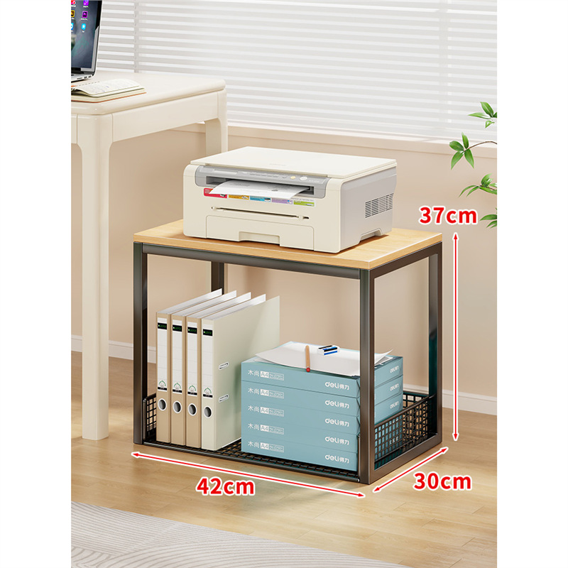 Black double layer floor-standing model