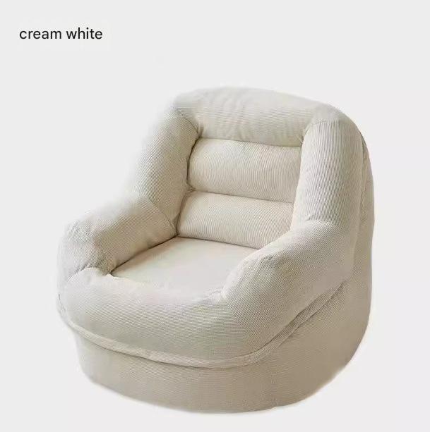 [single style] cream white