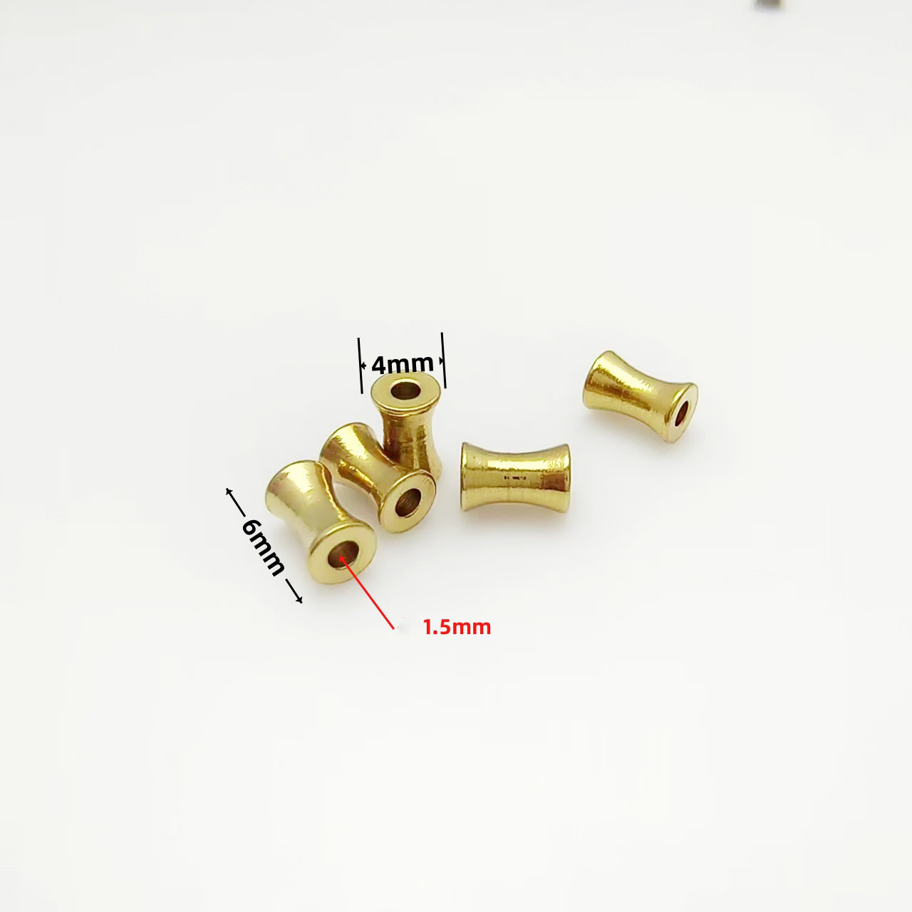 3 brass 4x6mm
