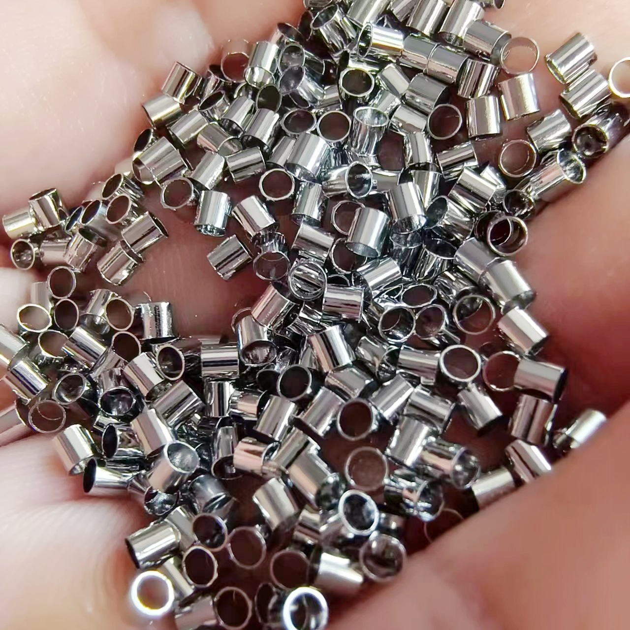 real platinum plated 1.5x1.5mm
