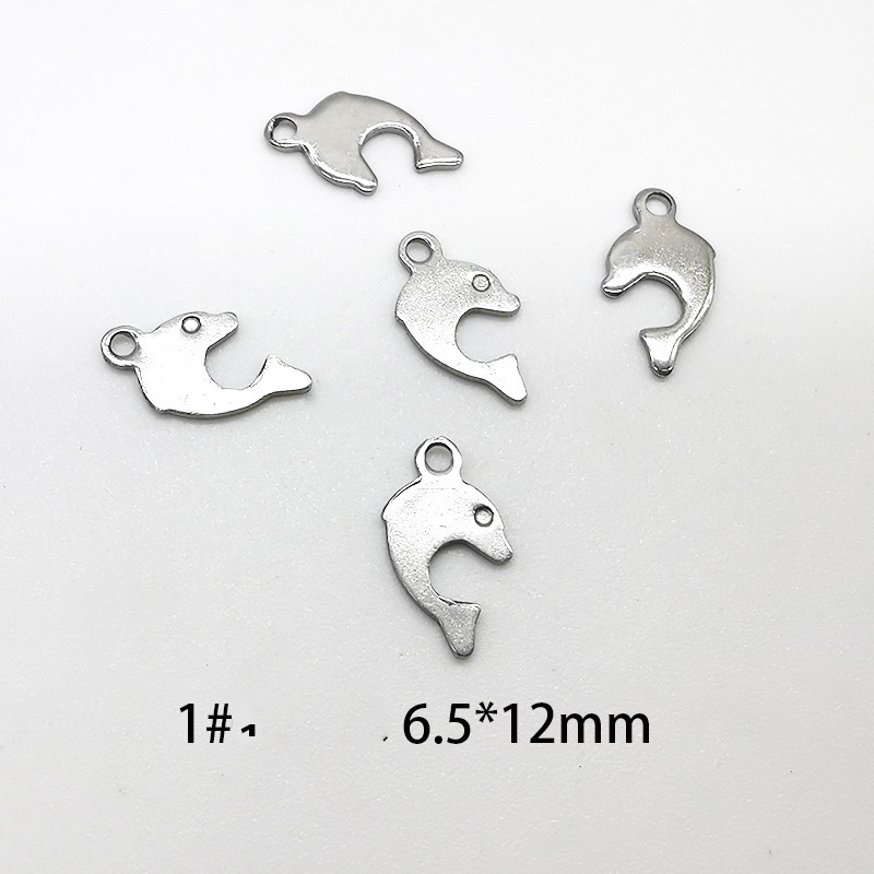 1:1# small dolphin 6.5*12mm