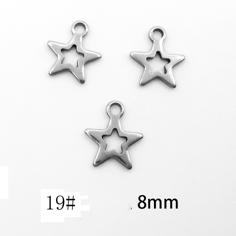19:19# five-pointed star 8mm