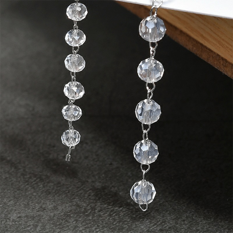 2:Transparent crystal white k chain