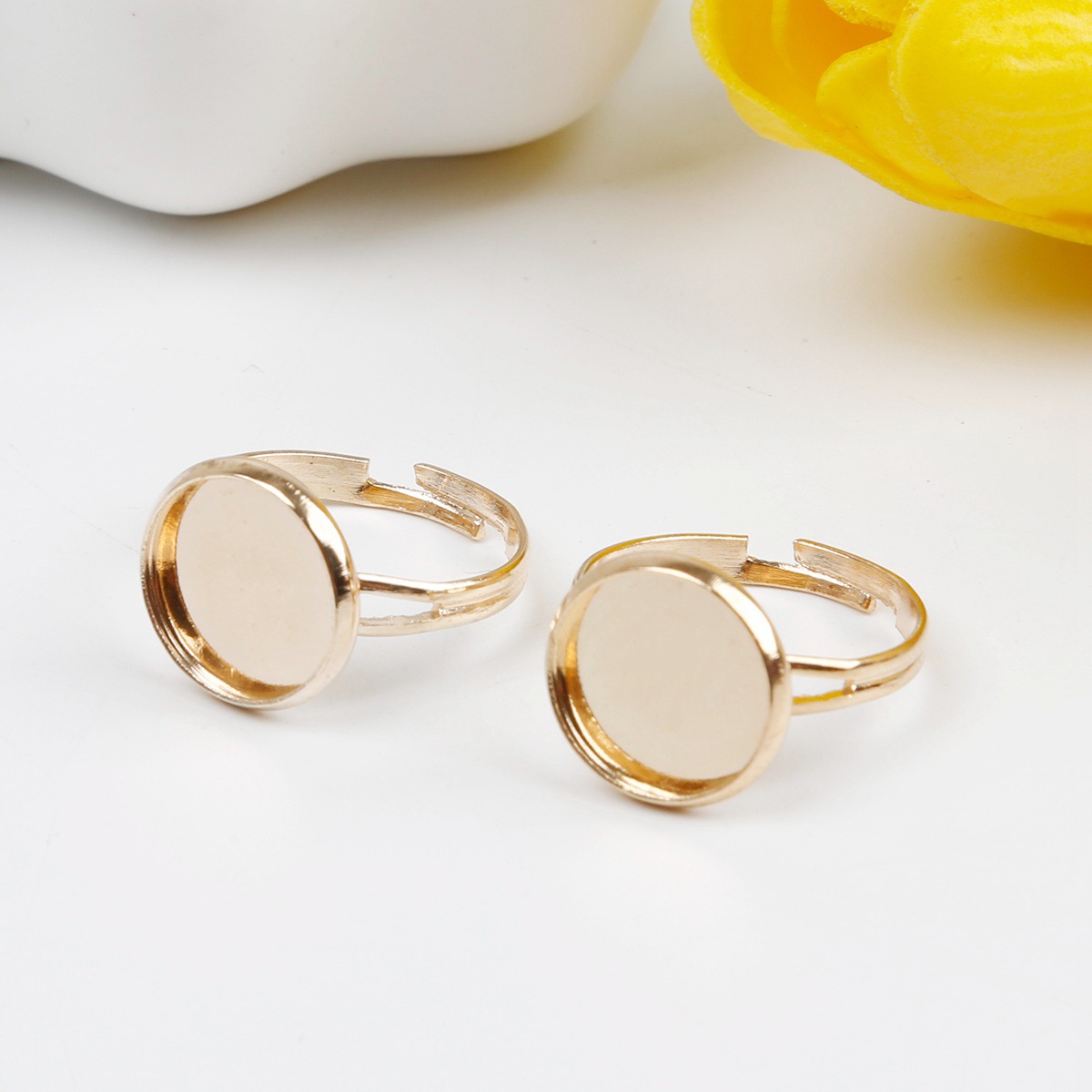 gold color plated, 18mm