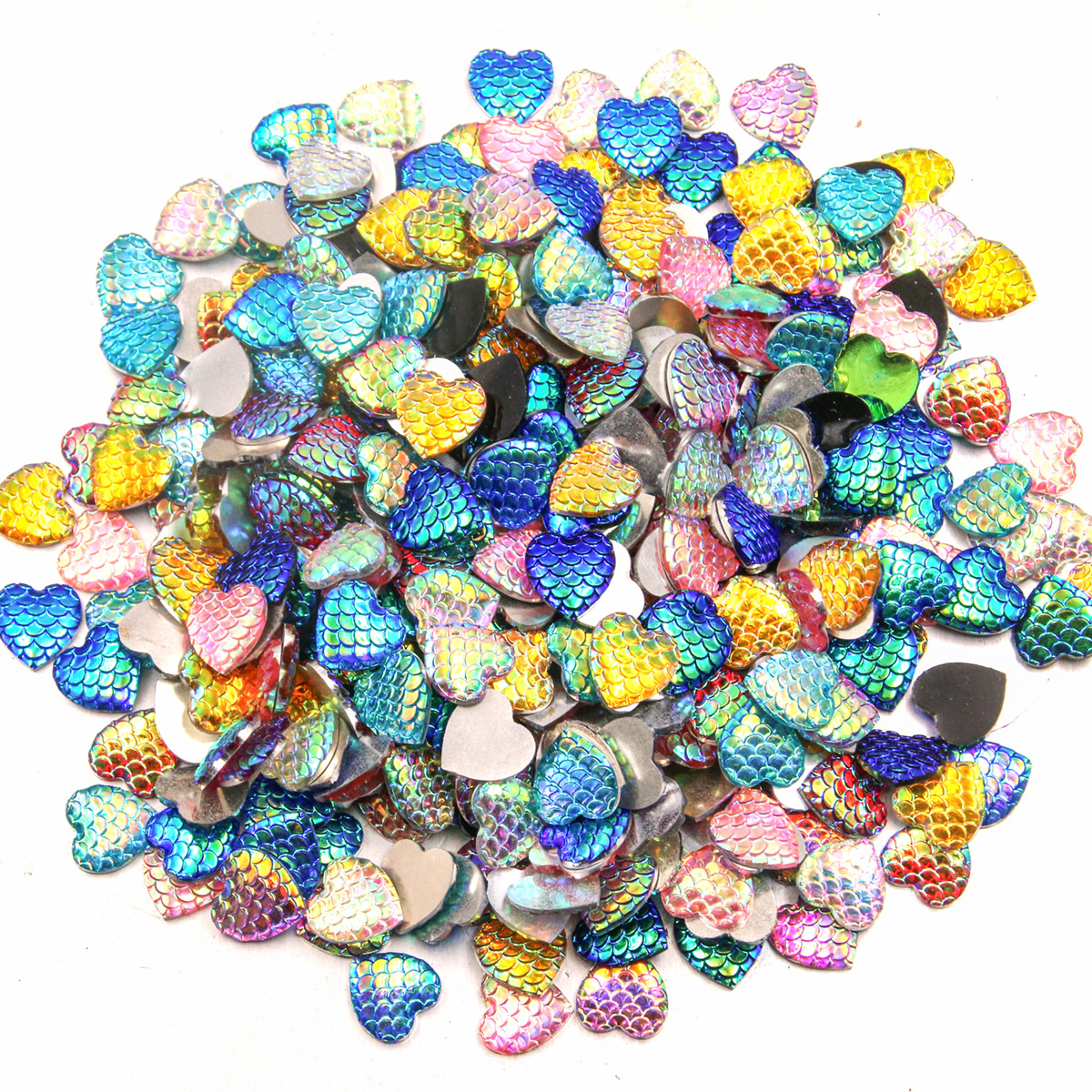 1:Love mixed color 11*12mm