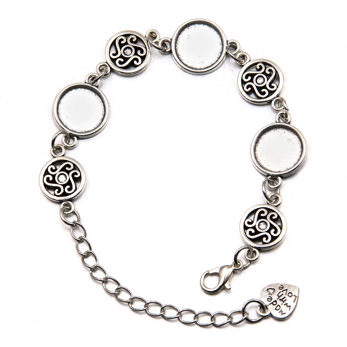 15:15-Ancient silver 12mm