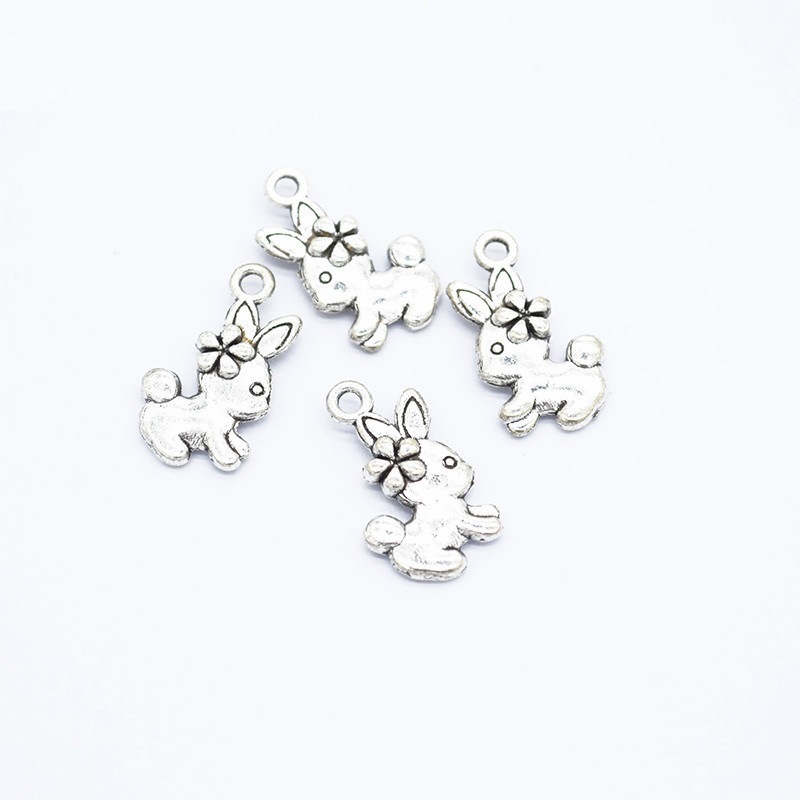 2 couleur argent antique