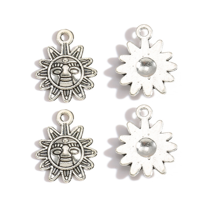 2 couleur argent antique