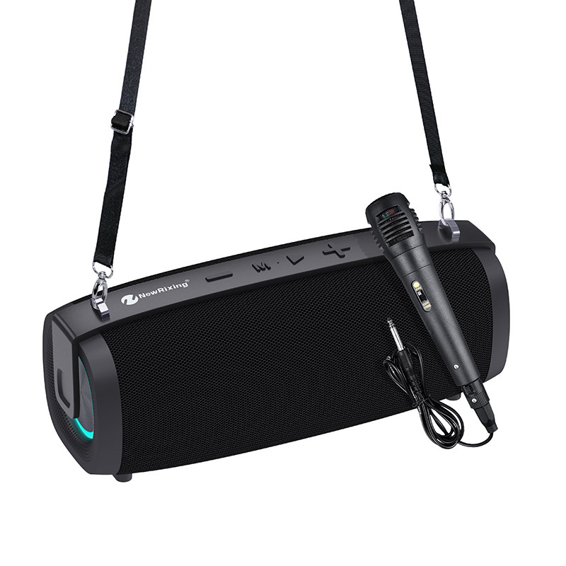 Black (with microphone)