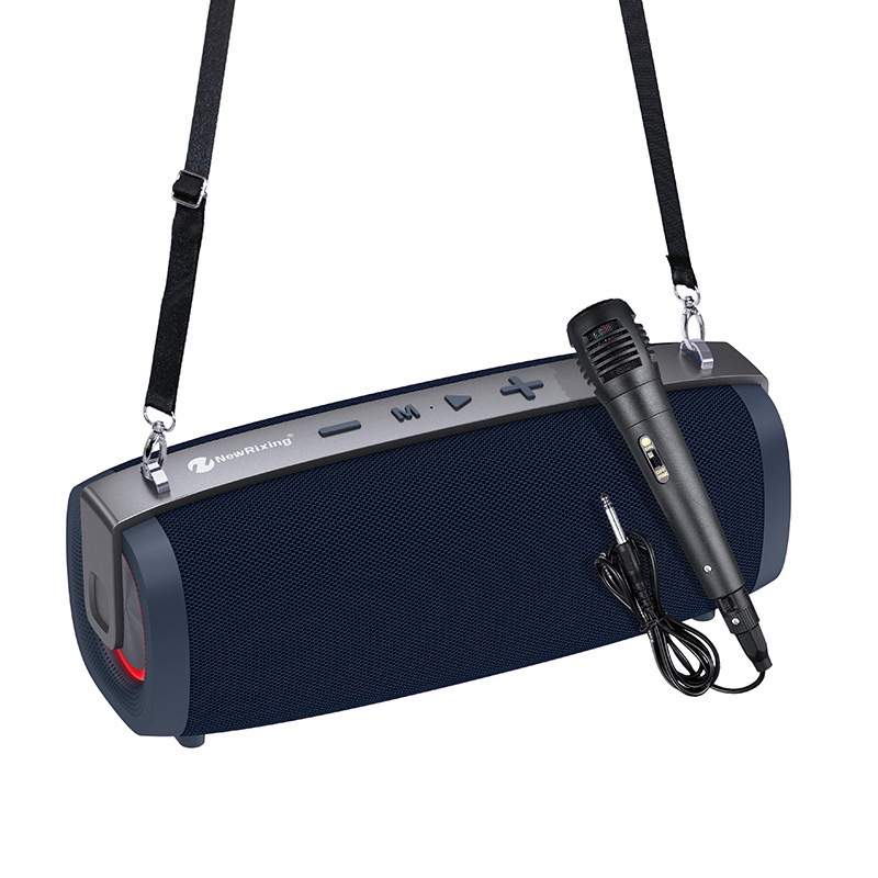 Blue (with microphone)