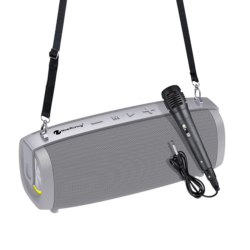 Grey (with microphone)