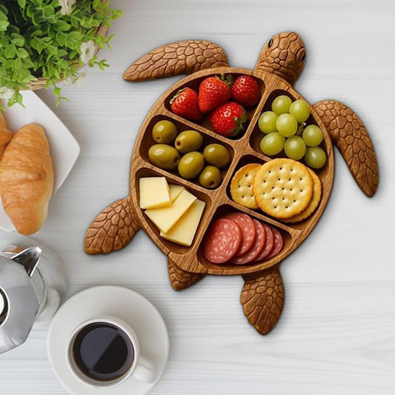 Turtle fruit plate (27*27*3cm)