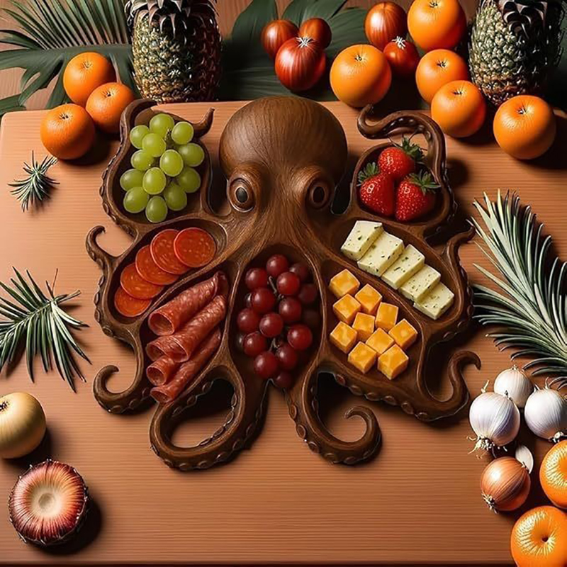 Octopus fruit plate type b