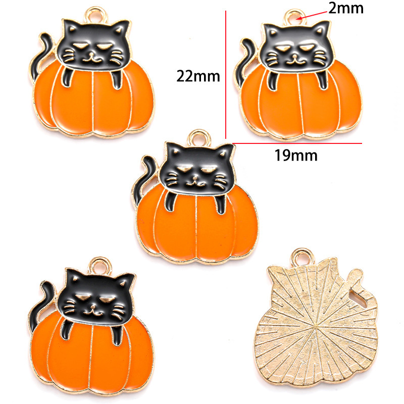 28:Pumpkin cat/22*19mm/2.17g