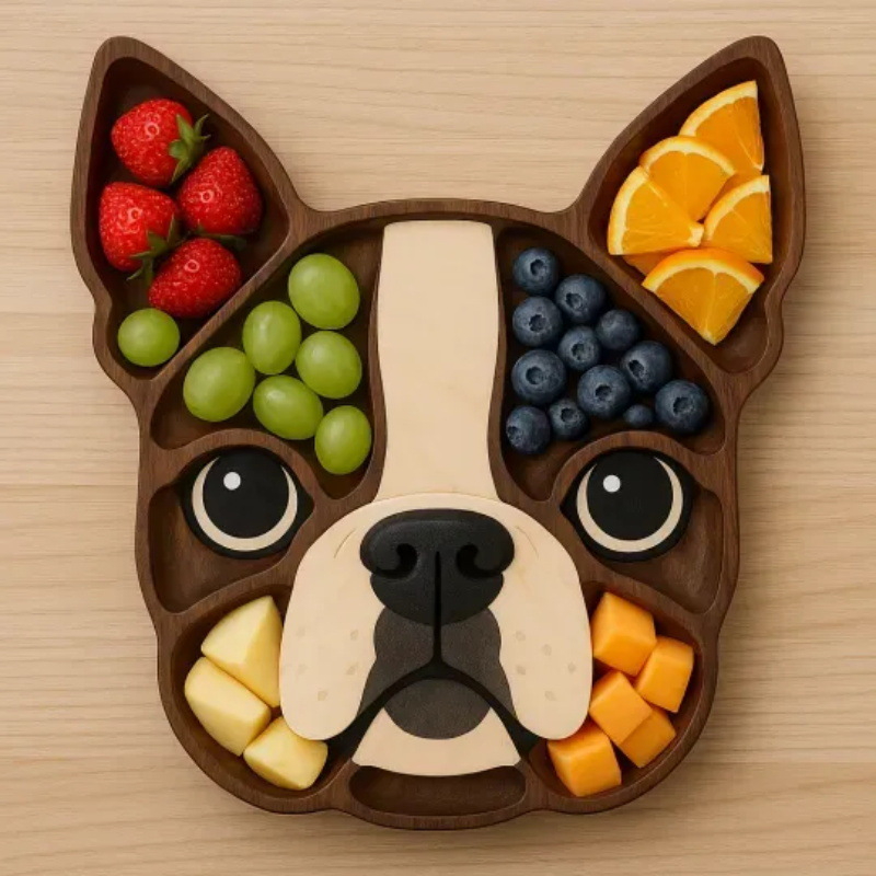 Bulldog fruit bowl 27cm
