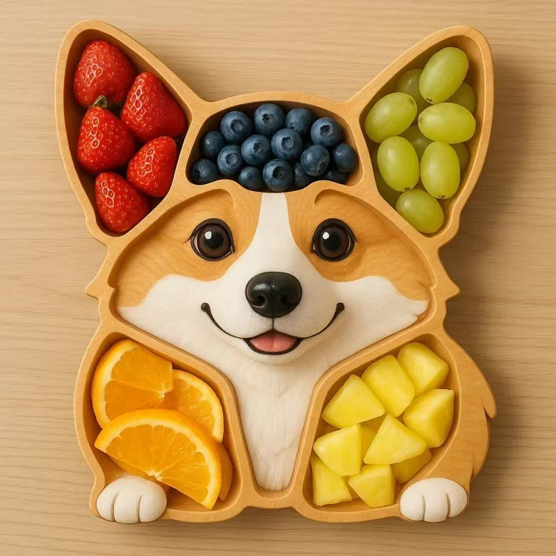 Corgi fruit bowl 30cm