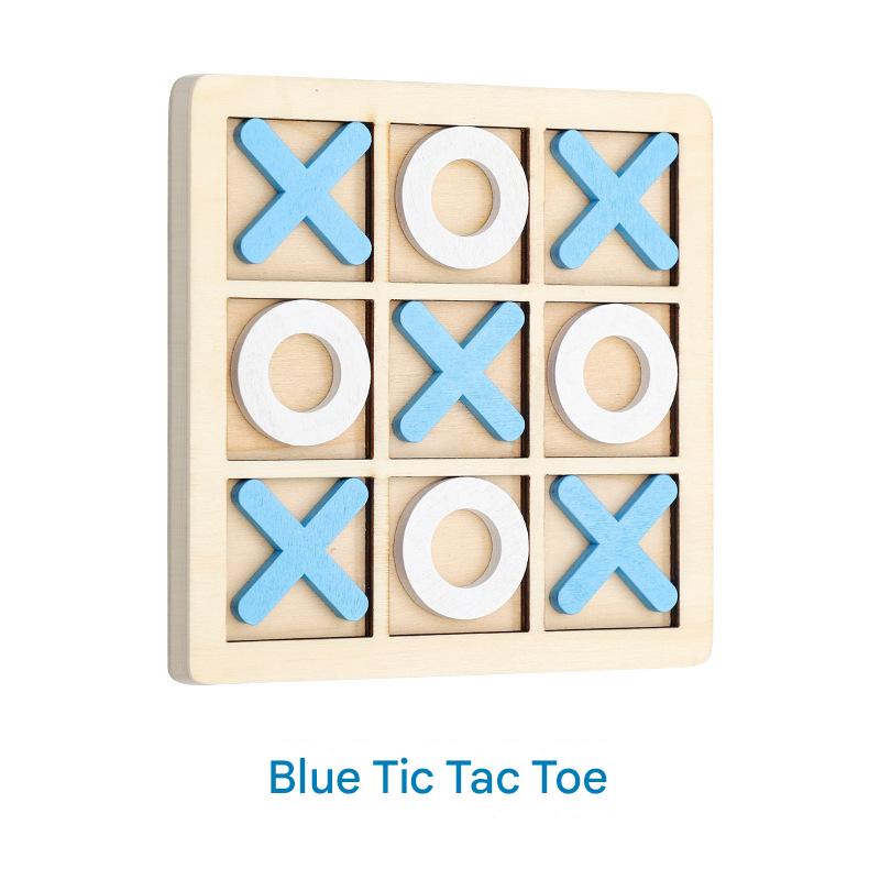 Blue tic-tac-toe