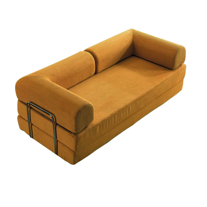 Ginger Yellow Corduroy High-Resilience Foam