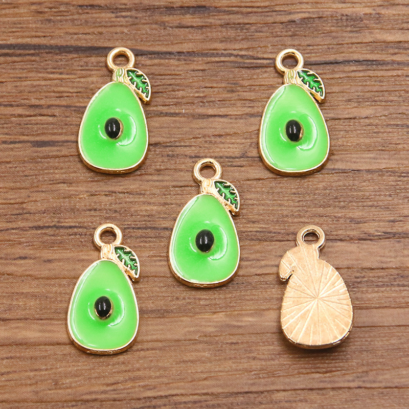 5:Green avocado 9x17mm 0.6g