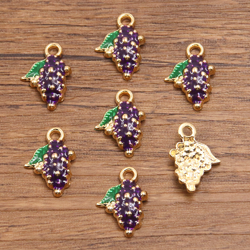 6:Purple grape 12x18mm 0.7g