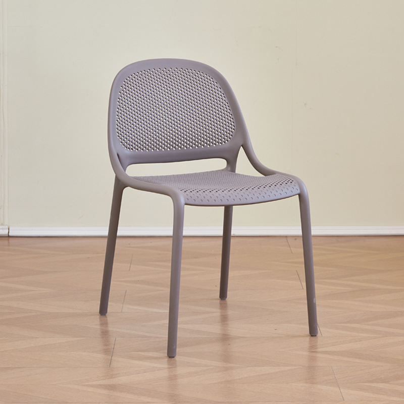 Gray single chair