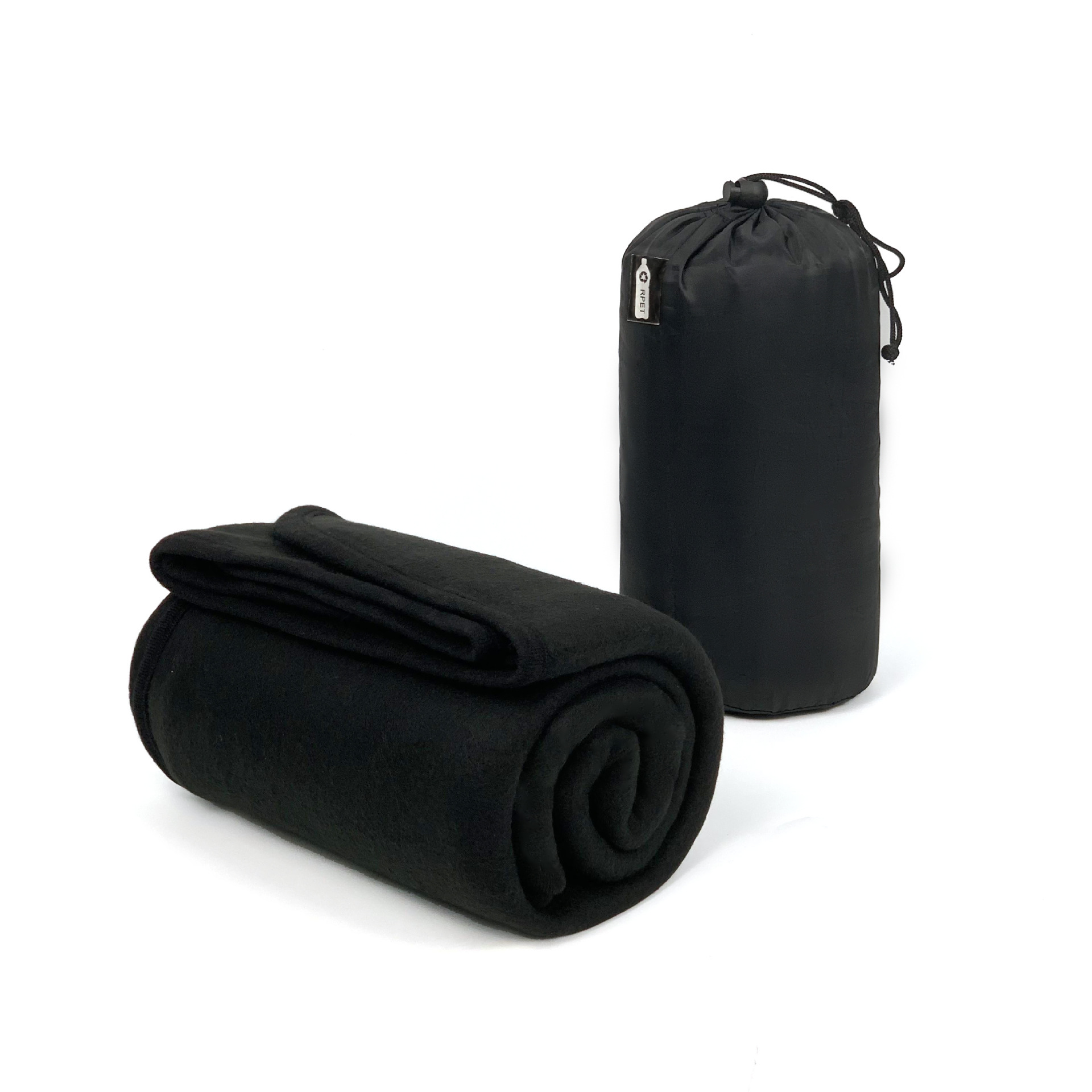 Black Drawstring Pocket