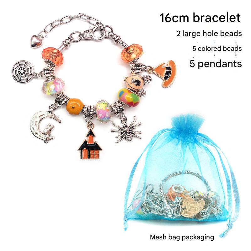 1:Bracelet 1 orange-HK718