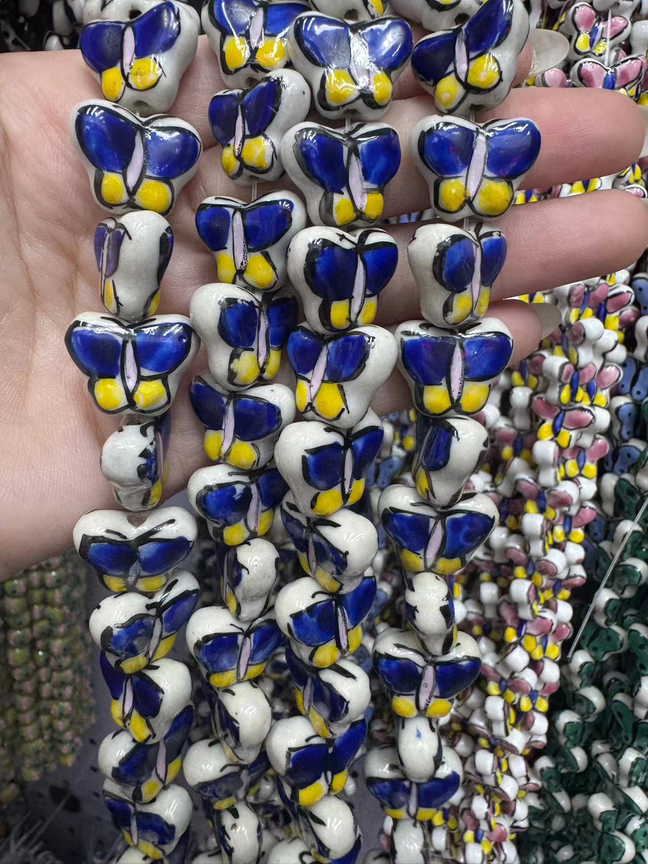 1:Yellow and blue butterfly