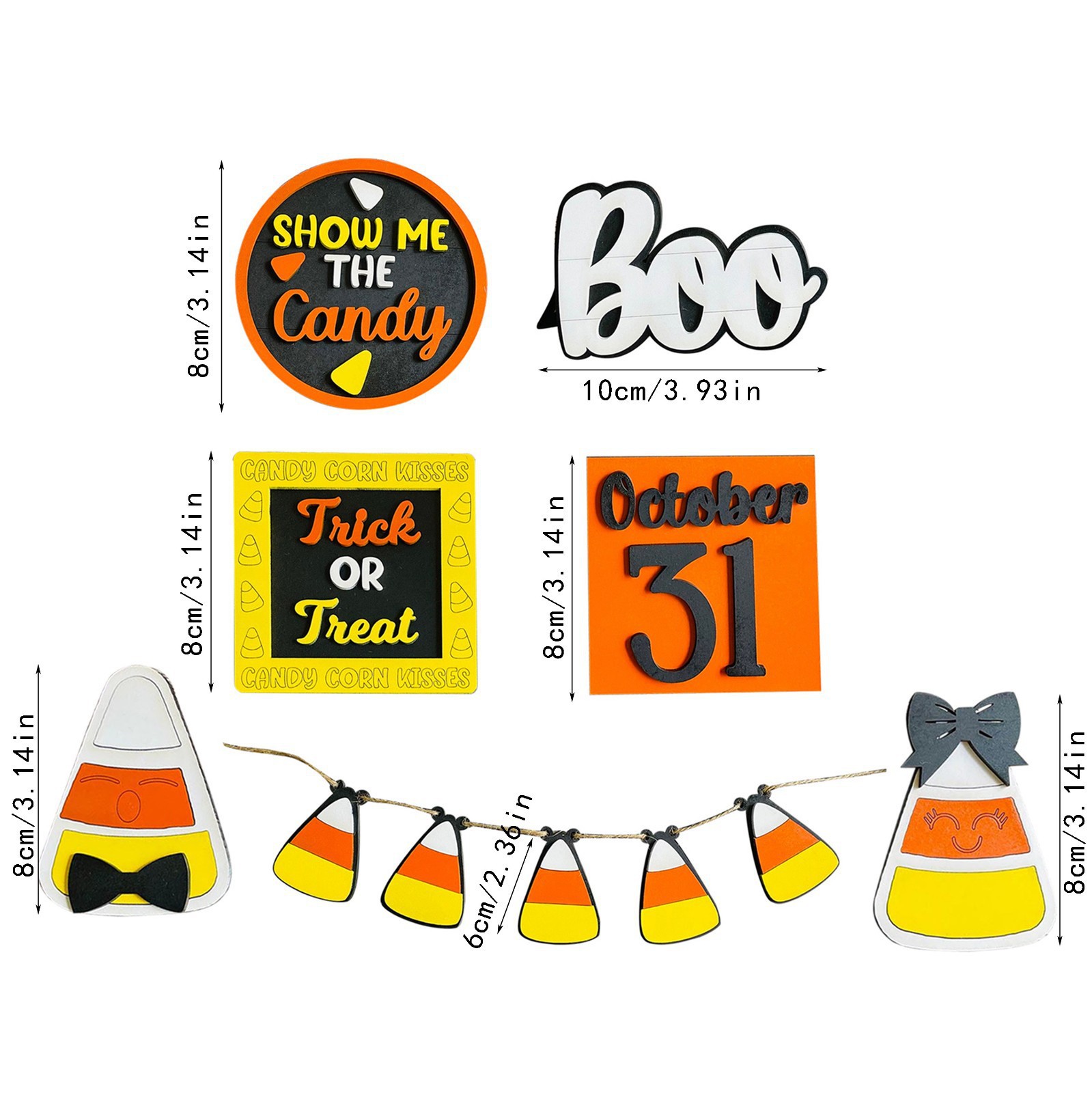 4:Ghost Pumpkin Ornaments -4