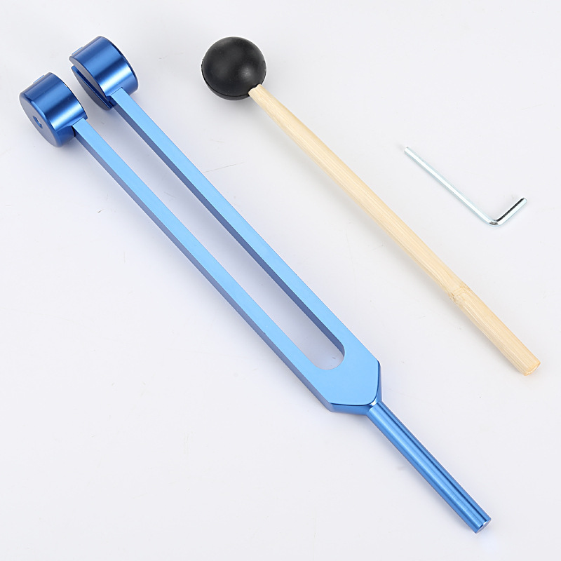blue tuning fork