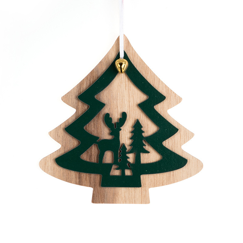 3:Green Christmas Tree  151x145x8mm