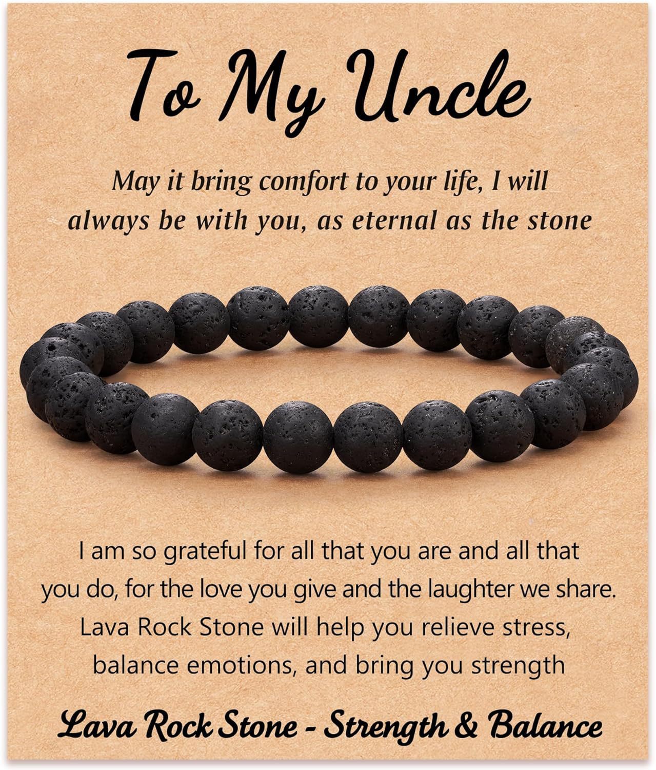 18:Volcanic Stone to my uncle Card