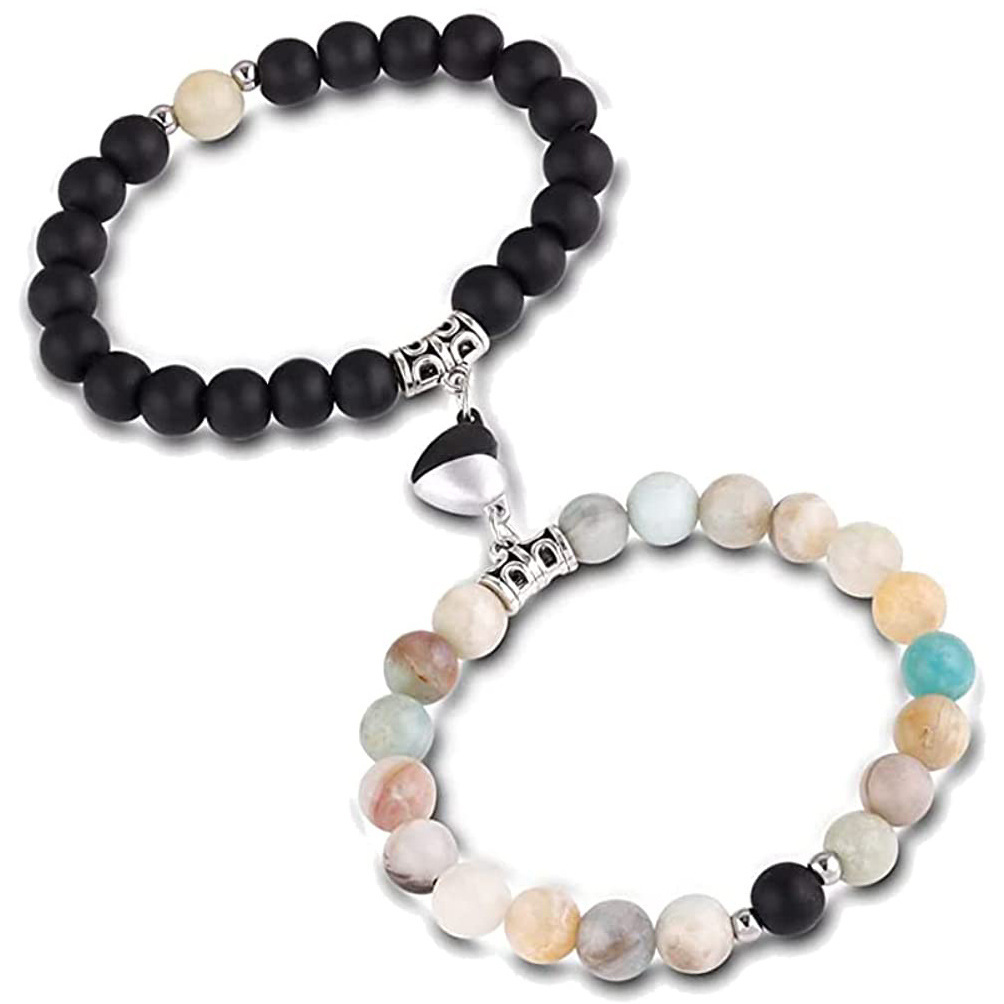 6:Frosted Amazon Black and White Heart