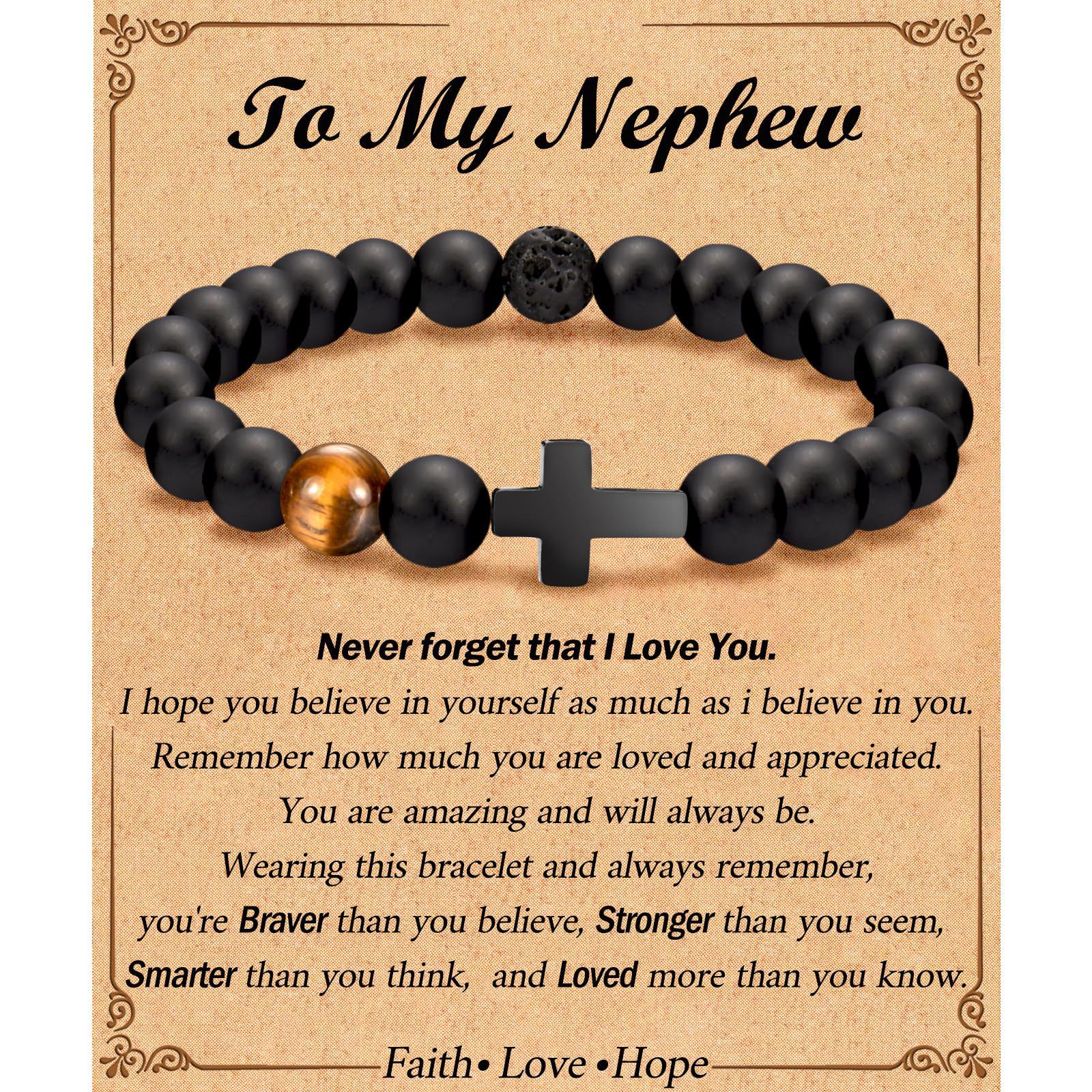 5:Bracelet To My Nephew Card