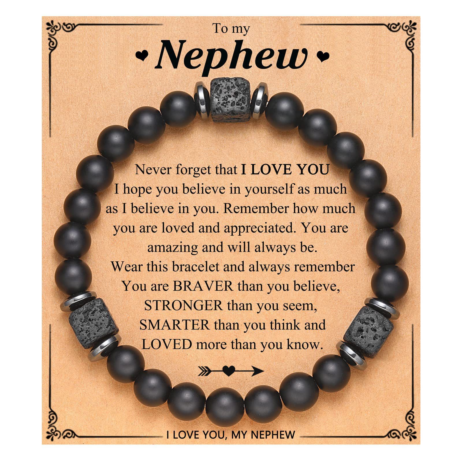 22:To my nephew card