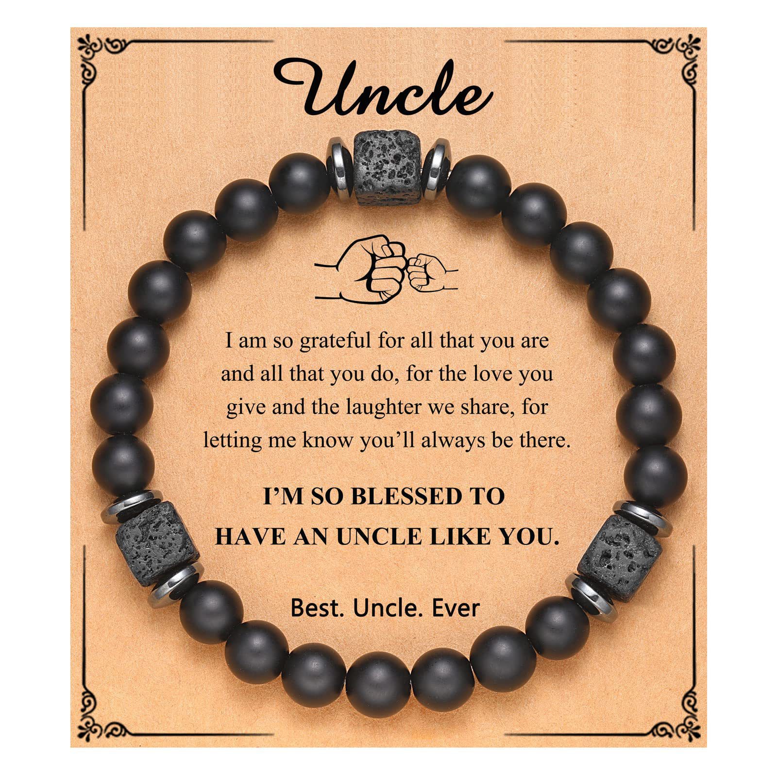 30:To my uncle Bracelet