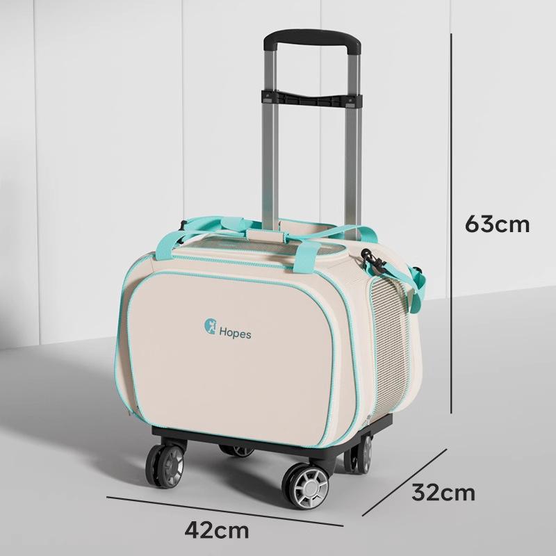 [with pull rod] extendable bag