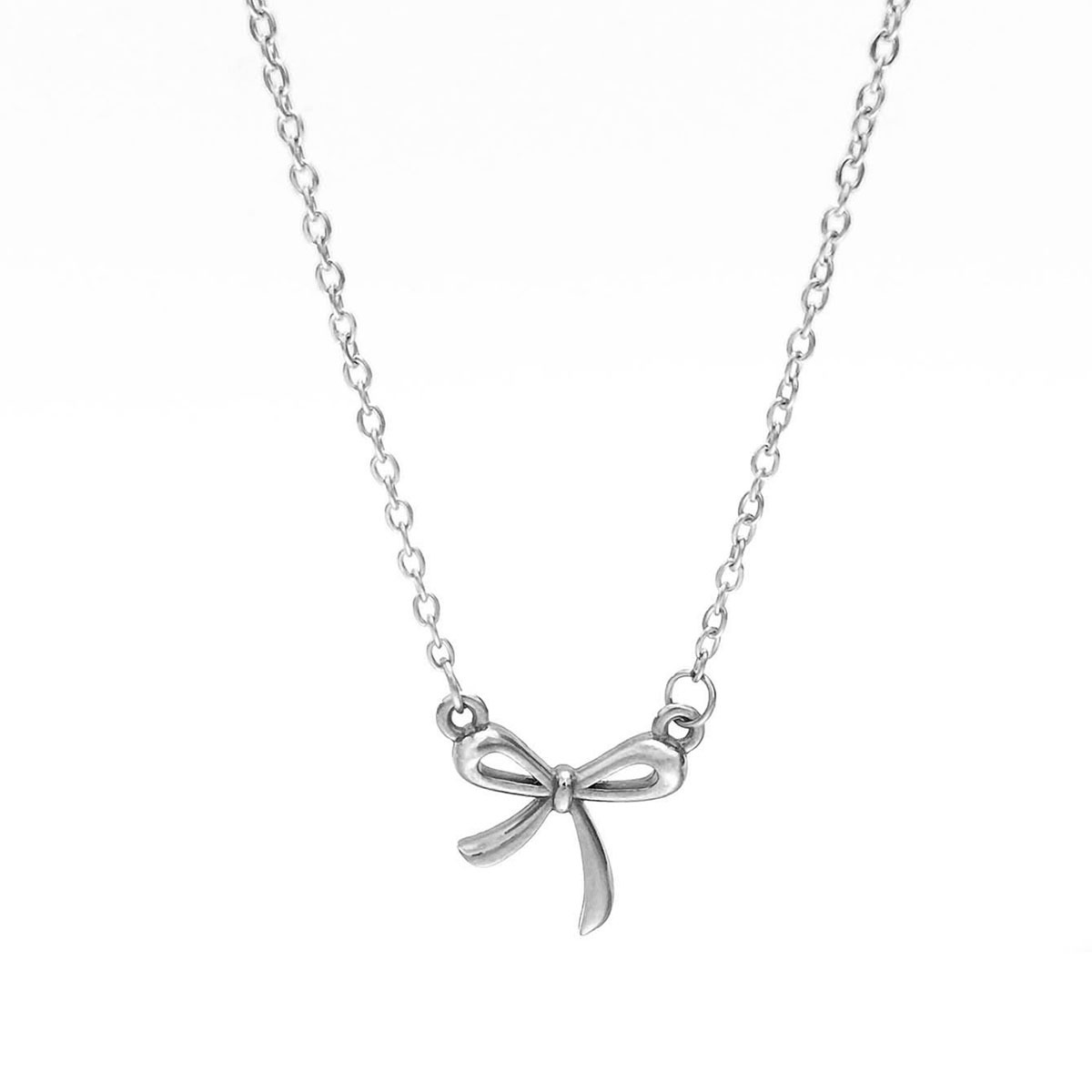 3:Steel color necklace