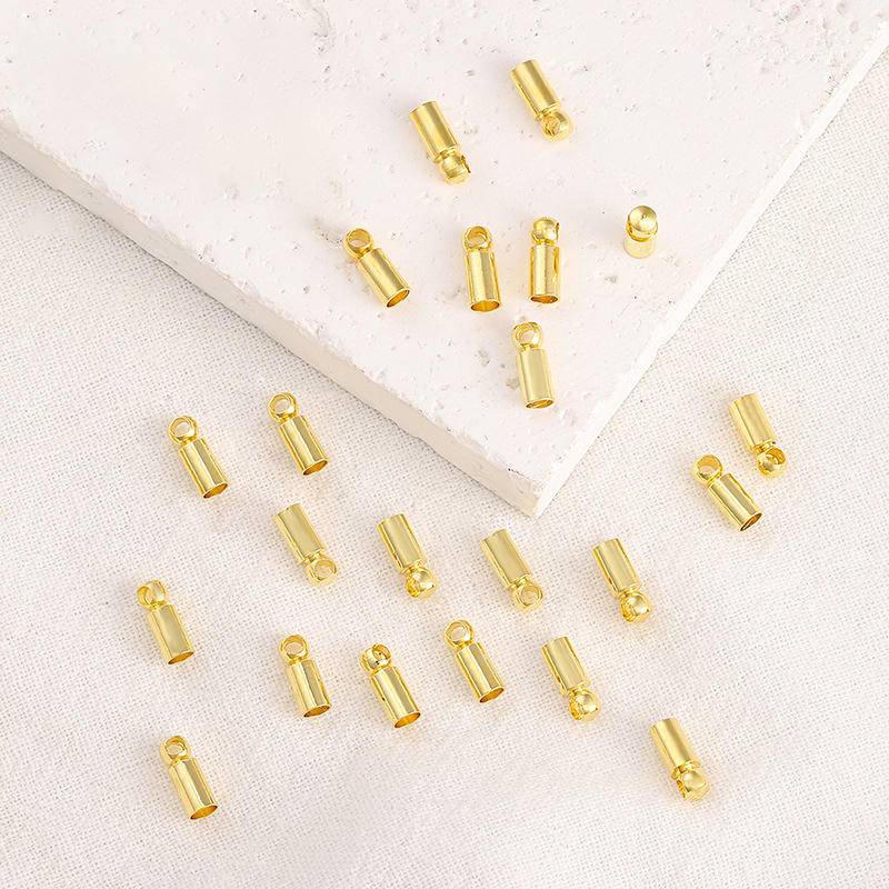 18K gold plated Thickness 3 * length 8mm