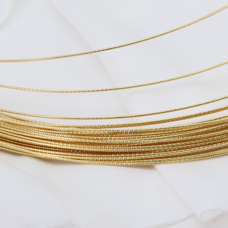 18K gold plated 0.6mm line thickness