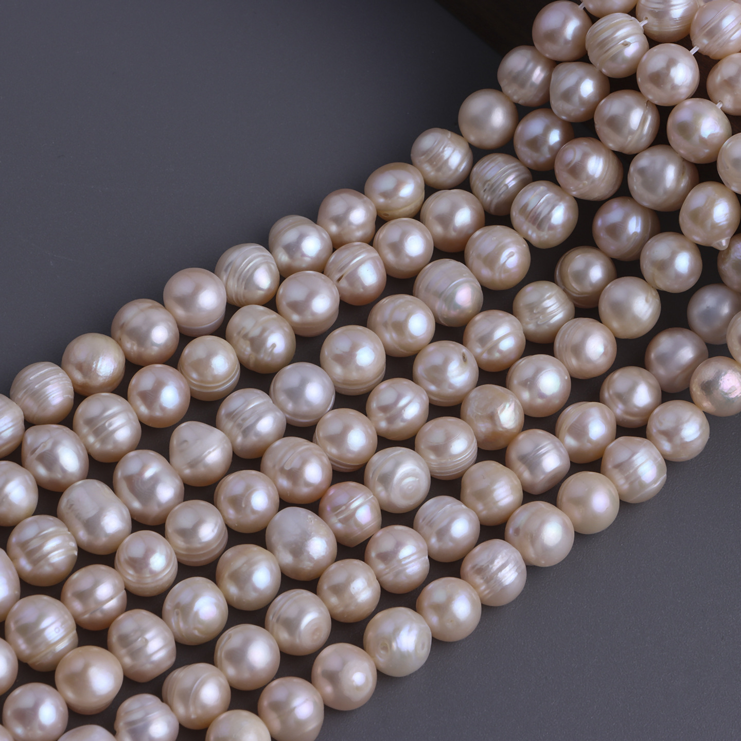 1:Orange 10-11mm threaded ball 1 string